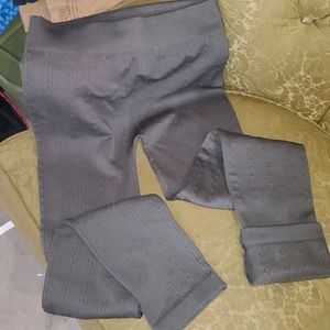 Charlotte Russe Fuzzy on the inside leggings